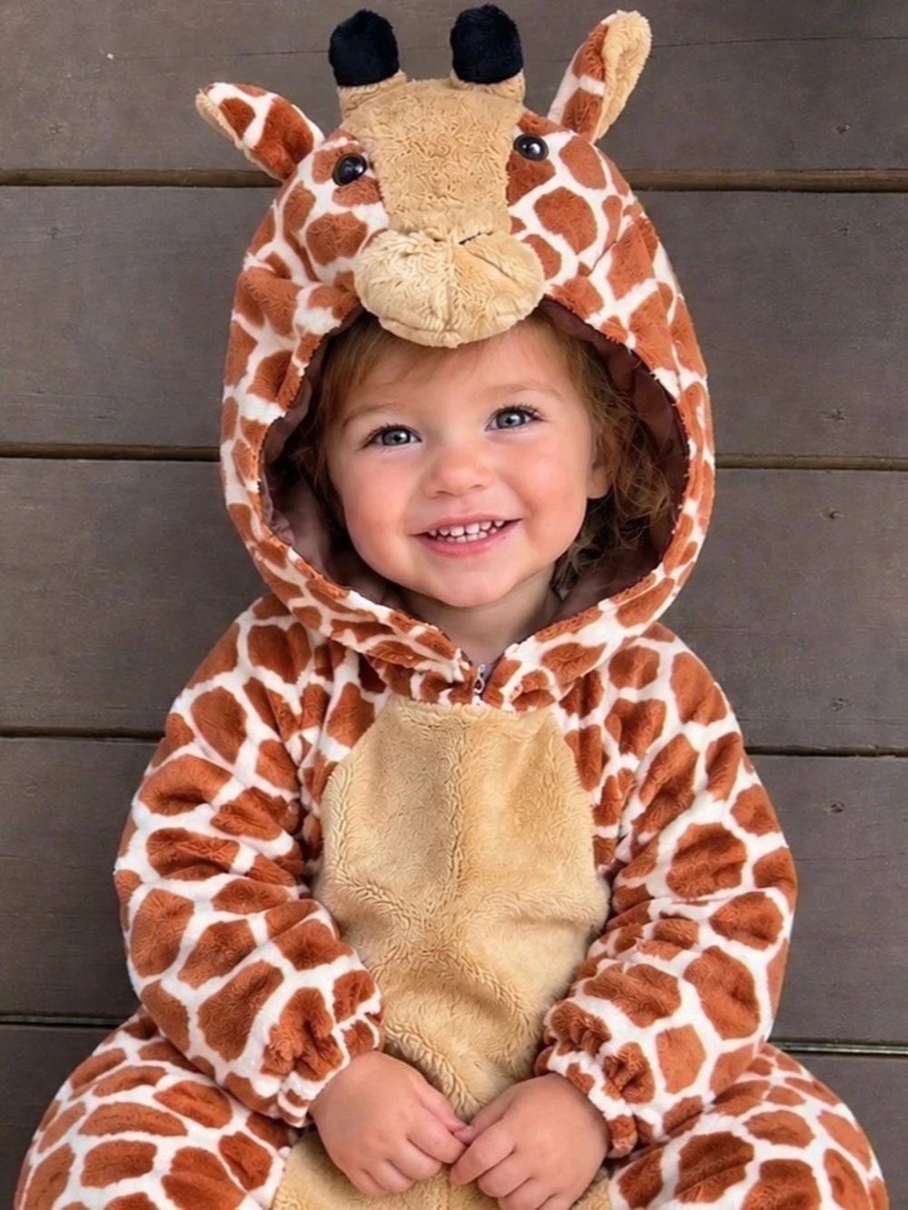 Underwraps Belly Babies Giraffe Costume Girls Large 2T-4t